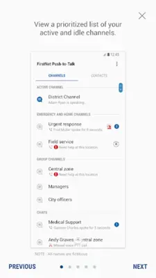 FirstNet Push-to-Talk android App screenshot 4